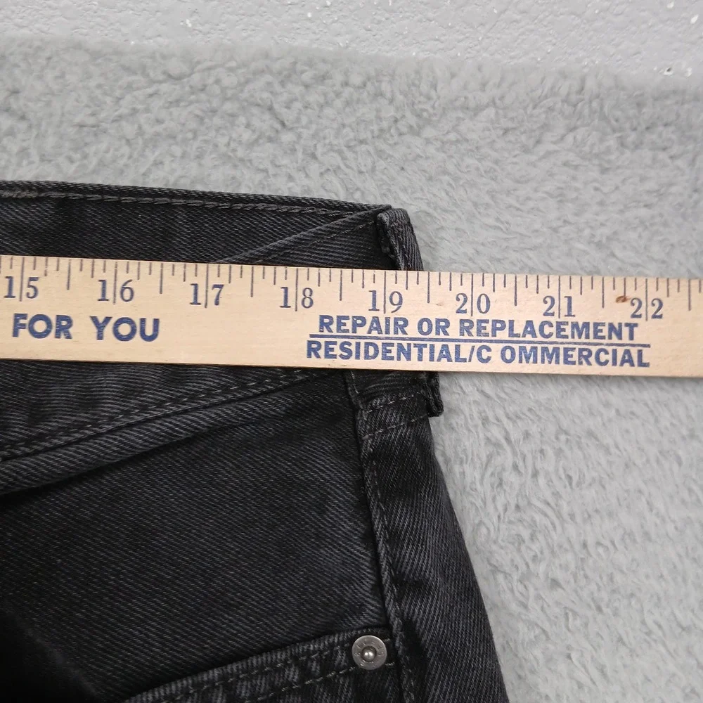 Levi's 505 Men's Jeans 40x29 Black Straight Fit Denim Classic‎